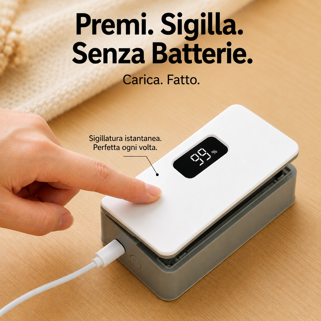 Sealify™ – Il Mini Sigillatore Portatile